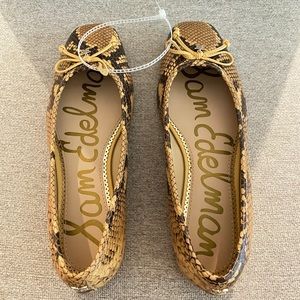 Sam Edelman Jillie Snake Ballet Flat Size 6.5M
